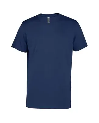 Delta Apparel P601C   Adlt SS Crew CVC in Athletic navy avu