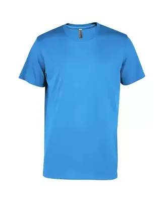 Delta Apparel P601C   Adlt SS Crew CVC in Turquoise a3u