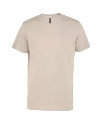 Delta Apparel P601C   Adlt SS Crew CVC in Putty ne4