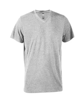 Delta Apparel P602T   Adlt V-Neck TRI in Athletic heather krq