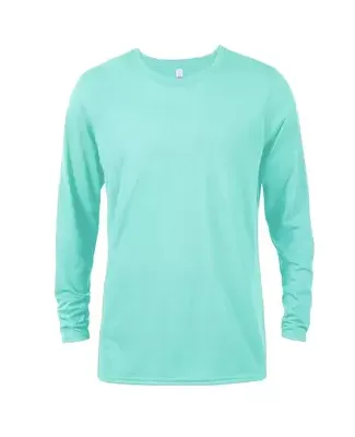 Delta Apparel P603C   Adlt LS Crew CVC in Celadon vax