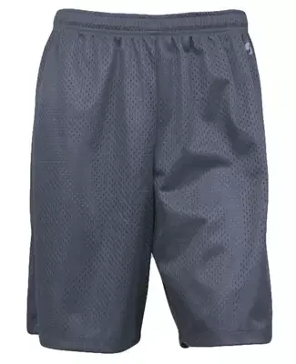 Delta Apparel S4667MP   9in Mens BE Short in Gun metal