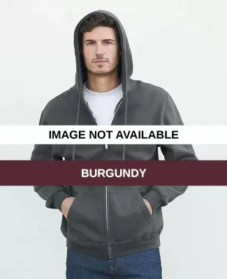 Alstyle 1574 Zip Up Hoodie Burgundy