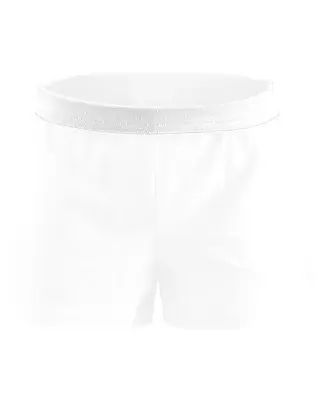 Delta Apparel SB037P   Youth Short in White