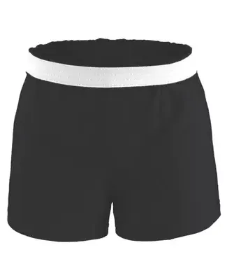 Delta Apparel SM037P   Junior Short in Black