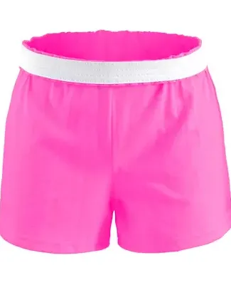 Delta Apparel SM037P   Junior Short in Neon pink