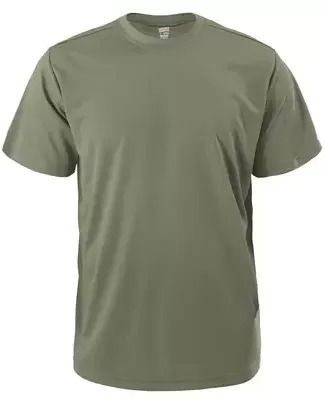 Delta Apparel S995AP   Adult Tee in Od green