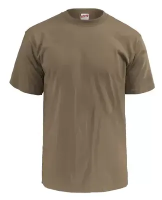 Delta Apparel SM280P   Adult S/S Tee in Tan