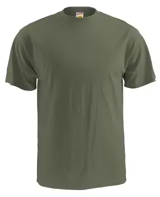 Delta Apparel SM805SP   Adult S/S Tee in Od green