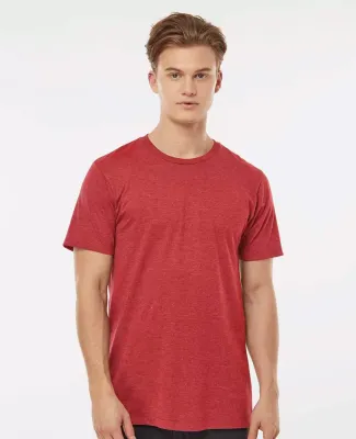 Tultex Premium 541 - Unisex Premium Cotton Blend T in Red heather