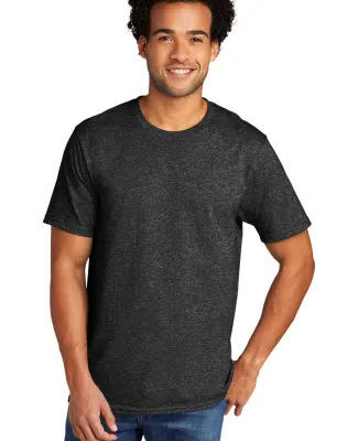 Port & Company PC330    Tri-Blend Tee in Blkhthr