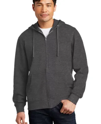 District Clothing DT6102 District   V.I.T.  Fleece Ht Charcoal