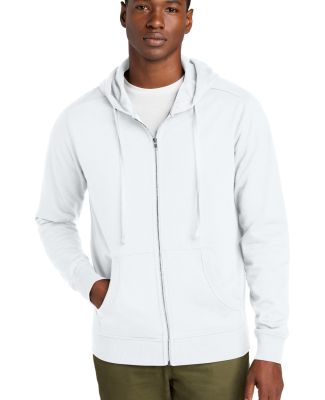 District Clothing DT8102 District   Re-Fleece  Ful in White