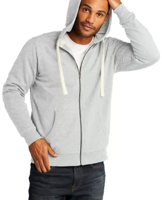 District Clothing DT8102 District   Re-Fleece  Ful in Ash