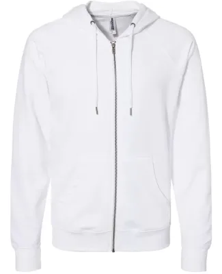 Independent Trading Co. SS1000Z Icon Unisex Lightw White