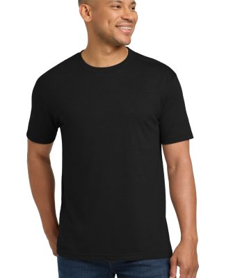 Next Level 6010 Wholesale Tri-Blend Plain T Shirt  in Black