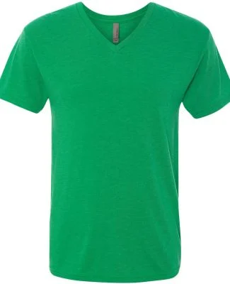 Next Level 6040 Men's Tri-Blend V Neck T Shirts in Envy