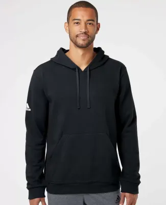 Adidas Golf Clothing A432 Fleece Hooded Sweatshirt Black