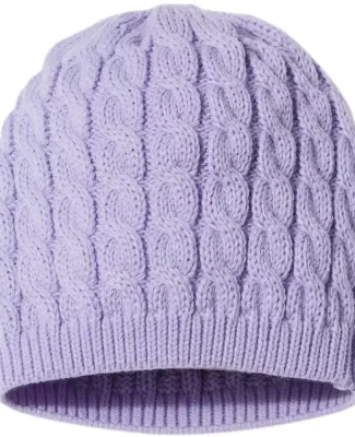 Richardson Hats 138 Cable Knit Beanie Lavender