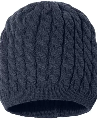Richardson Hats 138 Cable Knit Beanie Navy
