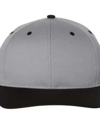 Richardson Hats 212 Pro Twill Snapback Cap Grey/ Black