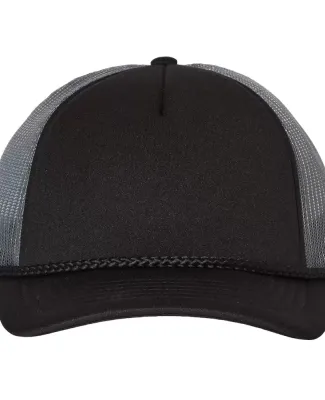 Richardson Hats 213 Low Pro Foamie Trucker Cap Black/ Charcoal/ Black