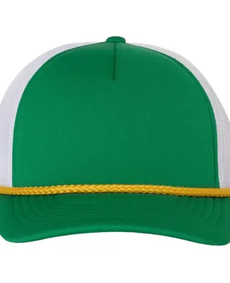 Richardson Hats 213 Low Pro Foamie Trucker Cap Kelly/ White/ Yellow