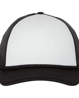 Richardson Hats 213 Low Pro Foamie Trucker Cap White/ Black/ Black