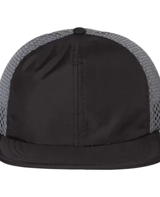 Richardson Hats 935 Rouge Wide Set Mesh Cap Black/ Charcoal