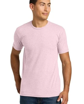 Next Level 6210 Wholesale Men's CVC Blended Plain  in Heather lt pink