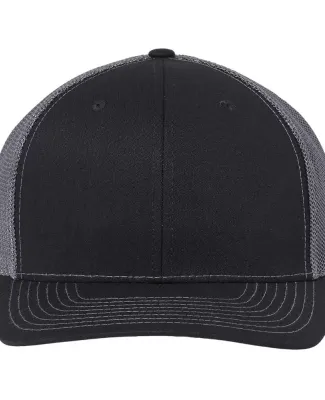 Richardson Hats BLZ601 R-Flex Adjustable Trucker C in Black/ graphite