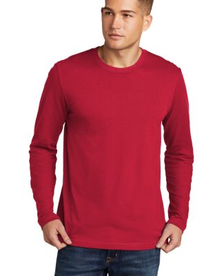Next Level 3601 Men's Long Sleeve Crew in Red