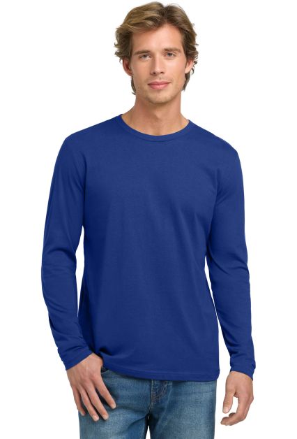 Next Level 3601 Men's Long Sleeve Crew in Royal