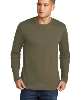 Next Level 3601 Men's Long Sleeve Crew in Military green