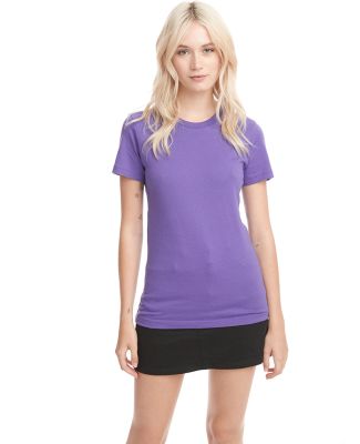 Next Level 3900 Boyfriend Tee  in Purple rush