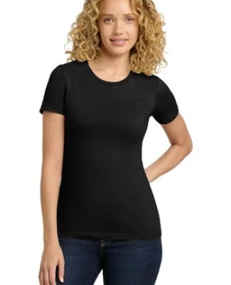 Next Level 3900 Boyfriend Tee  in Black
