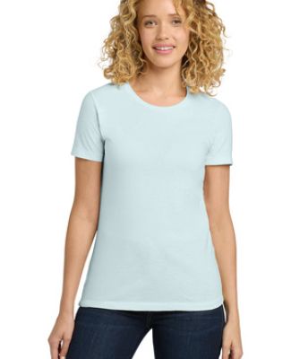 Next Level 3900 Boyfriend Tee  in Light blue