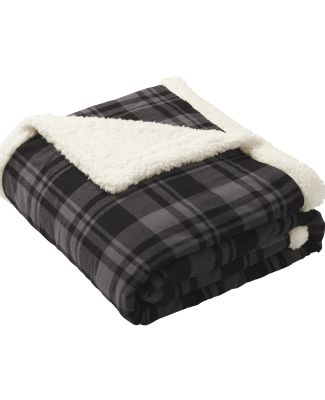 Port Authority Clothing BP43 Port Authority  Flann in Black un plaid