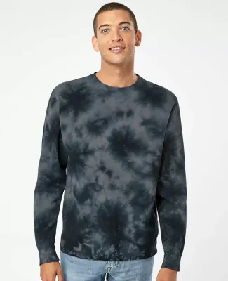Independent Trading Co. PRM3500TD Midweight Tie-Dy Tie Dye Black
