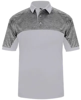 Badger Sportswear 3341 Tonal Blend Sport Shirt Silver/ Graphite