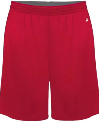 Badger Sportswear 4002 Ultimate SoftLock™ 8" Sho in Red