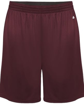 Badger Sportswear 4002 Ultimate SoftLock™ 8" Sho in Maroon