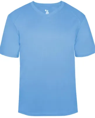 Badger Sportswear 4124 B-Core V-Neck T-Shirt Columbia Blue