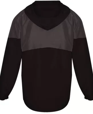 Badger Sportswear 7643 Rival Jacket in Black/ graphite