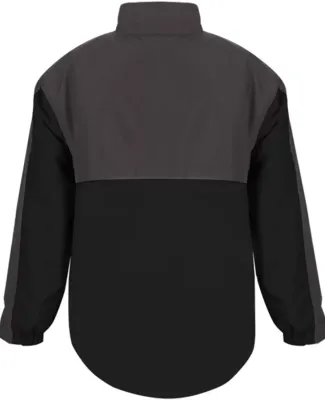 Badger Sportswear 7644 Contender Quarter-Zip Jacke Black/ Graphite