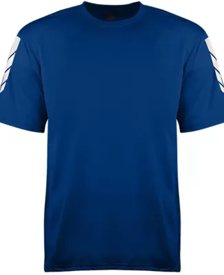 Badger Sportswear 4128 Metallic Print T-Shirt Royal