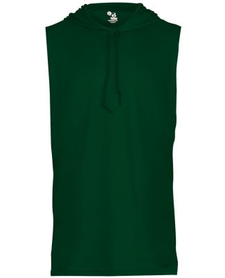 Badger Sportswear 2108 Youth B-Core Sleeveless Hoo in Forest