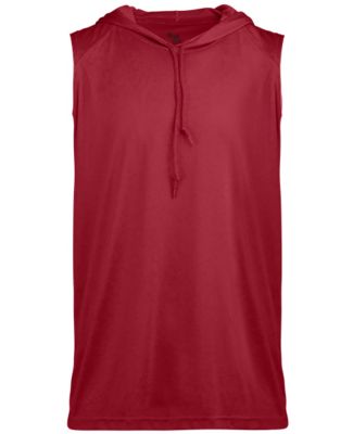 Badger Sportswear 4108 B-Core Sleeveless Hooded T- in Red