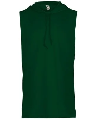 Badger Sportswear 4108 B-Core Sleeveless Hooded T- in Forest
