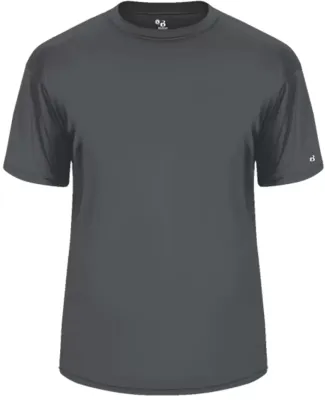 Badger Sportswear 4200 Splitter T-Shirt in Graphite
